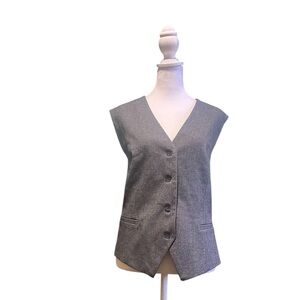 Gray Menswear Vest
